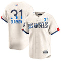 LA.Dodgers #31 Tyler Glasnow Player Cream City Connect Limited Baseball Jerseys