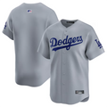 LA.Dodgers Blank Player Gray Limited Baseball Jerseys