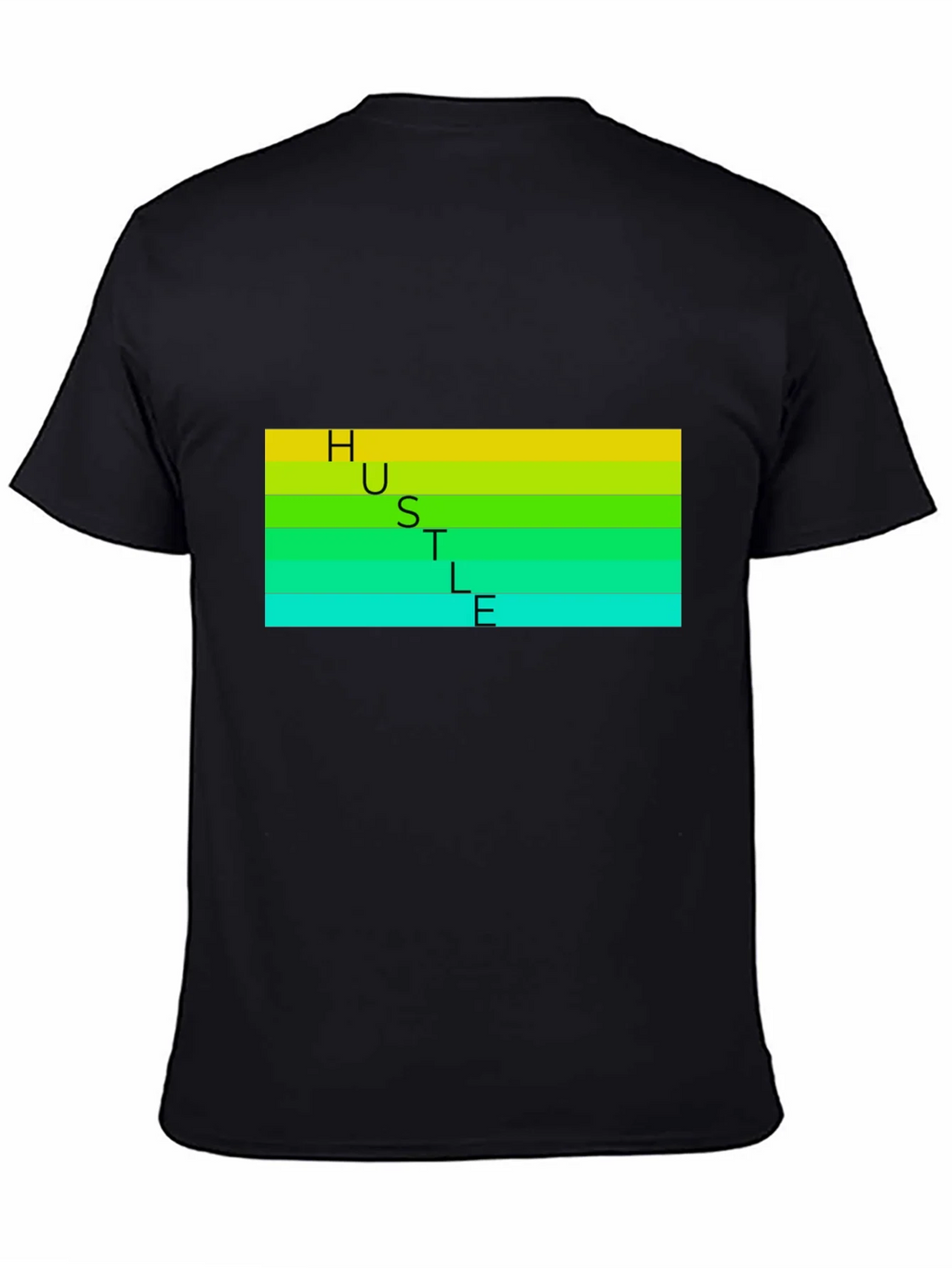 HUSTLE T-Shirt - Black Graphic Tee