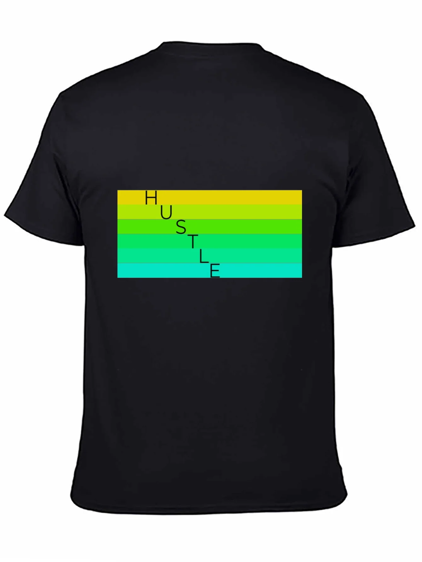 HUSTLE T-Shirt - Black Graphic Tee