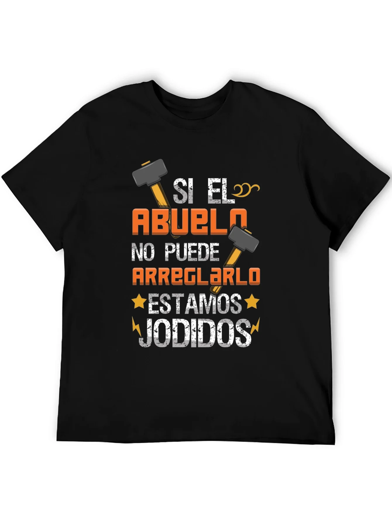 Si El Abuelo T-Shirt: Funny Grandpa Fix-It Tee