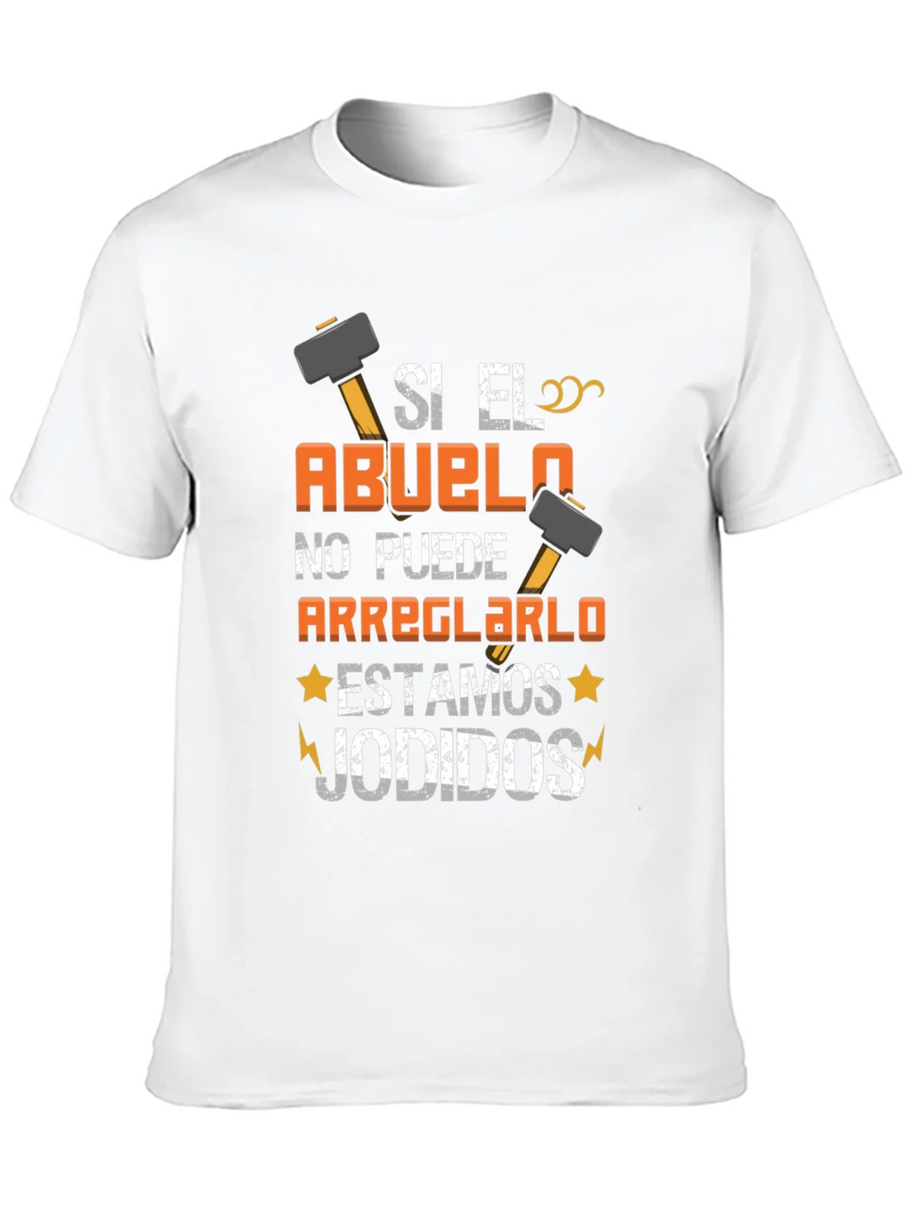 Si El Abuelo T-Shirt: Funny Grandpa Fix-It Tee