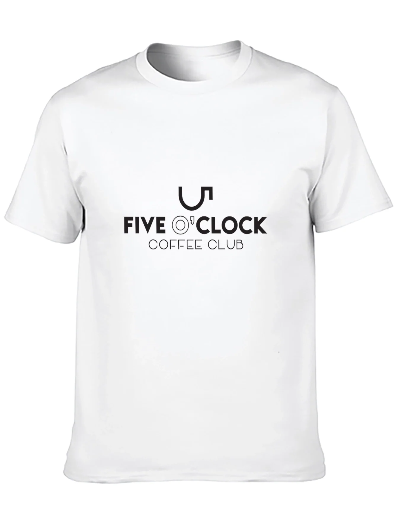 Five OClock Coffee Club Black T-Shirt