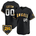 Custom LA.Angels Spring Training Patch Vapor Premier Limited Baseball Jerseys