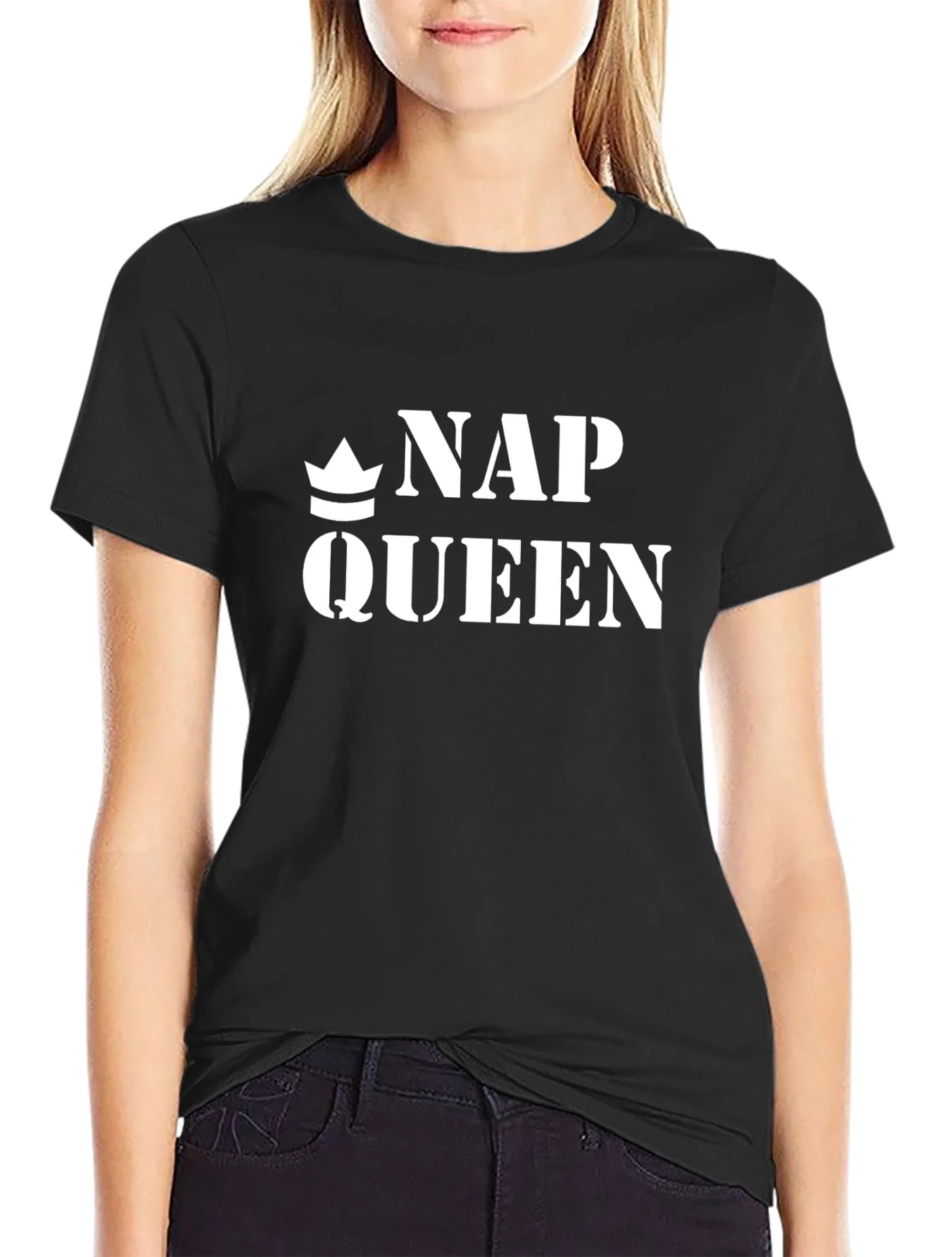 Nap Queen Graphic Tee - Stylish Sleepwear
