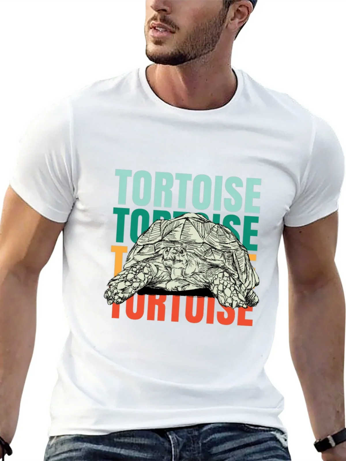 Retro Tortoise Graphic Tee