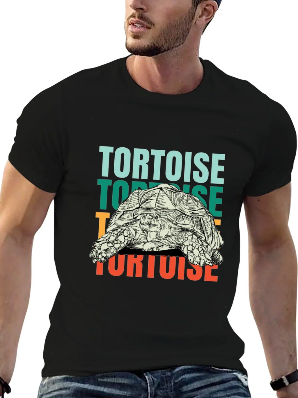 Retro Tortoise Graphic Tee