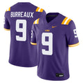 Joe Burreaux LSU Tigers Alumni Jersey - Purple