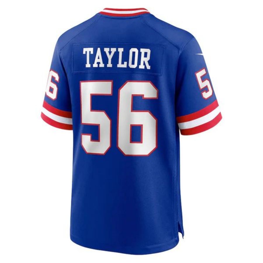 #56 Lawrence Taylor Player NY.Giants Royal Classic Game Football Jerseys