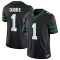 #1 Ahmad Sauce Gardner Player NY.Jets Black Vapor F.U.S.E. Limited Football Jerseys