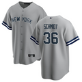 NY.Yankees #36 Clarke Schmidt Gray Road Home Limited Player Baseball Jerseys