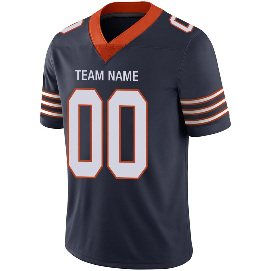 Custom C.Bears Navy Personalized Design Your Own Name and Number for Men Women Youth Jerseys