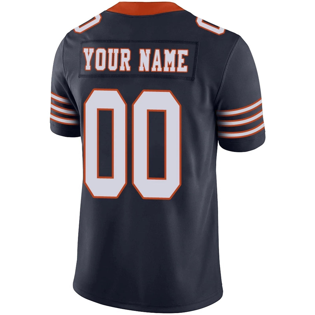 Custom C.Bears Navy Personalized Design Your Own Name and Number for Men Women Youth Jerseys