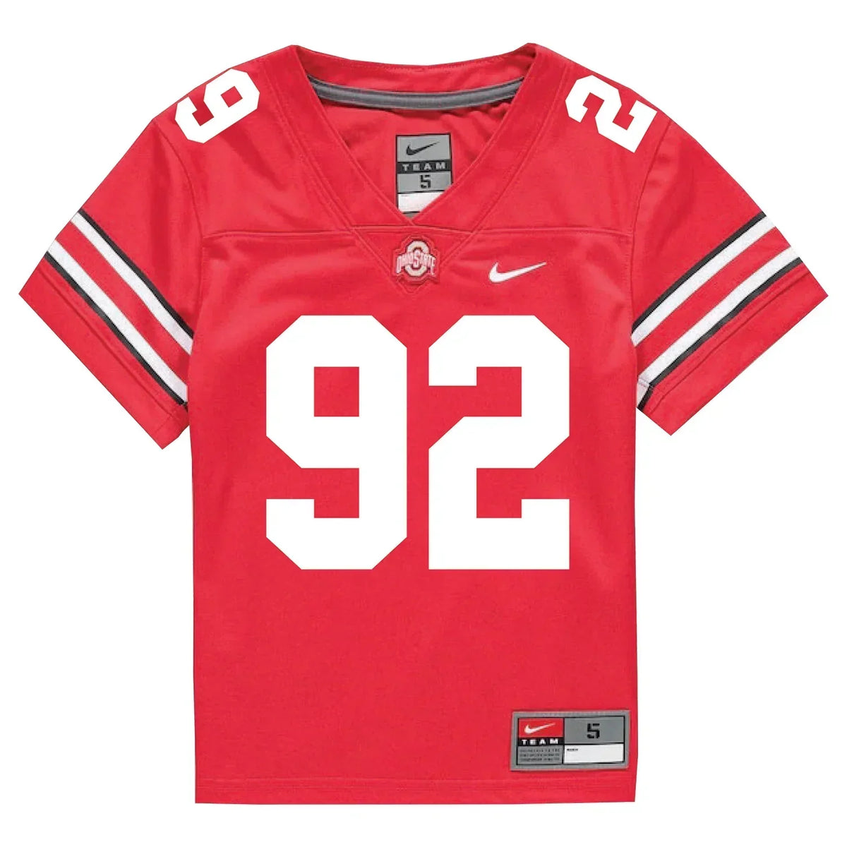 Caden Curry Ohio State Buckeyes Jersey – Red