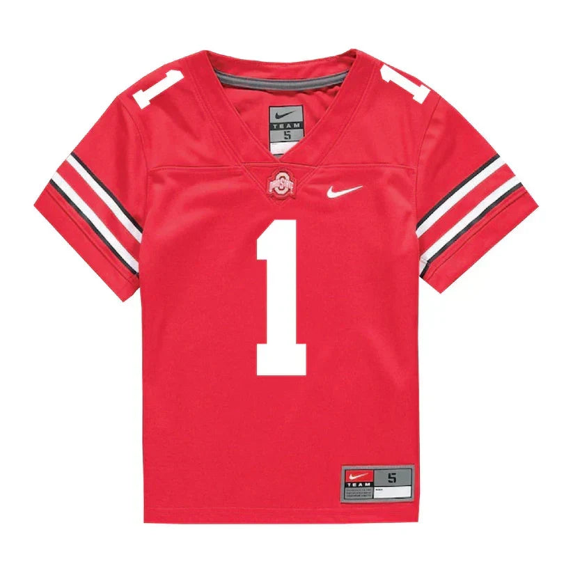 Davison Igbinosun Ohio State Buckeyes Jersey – Red
