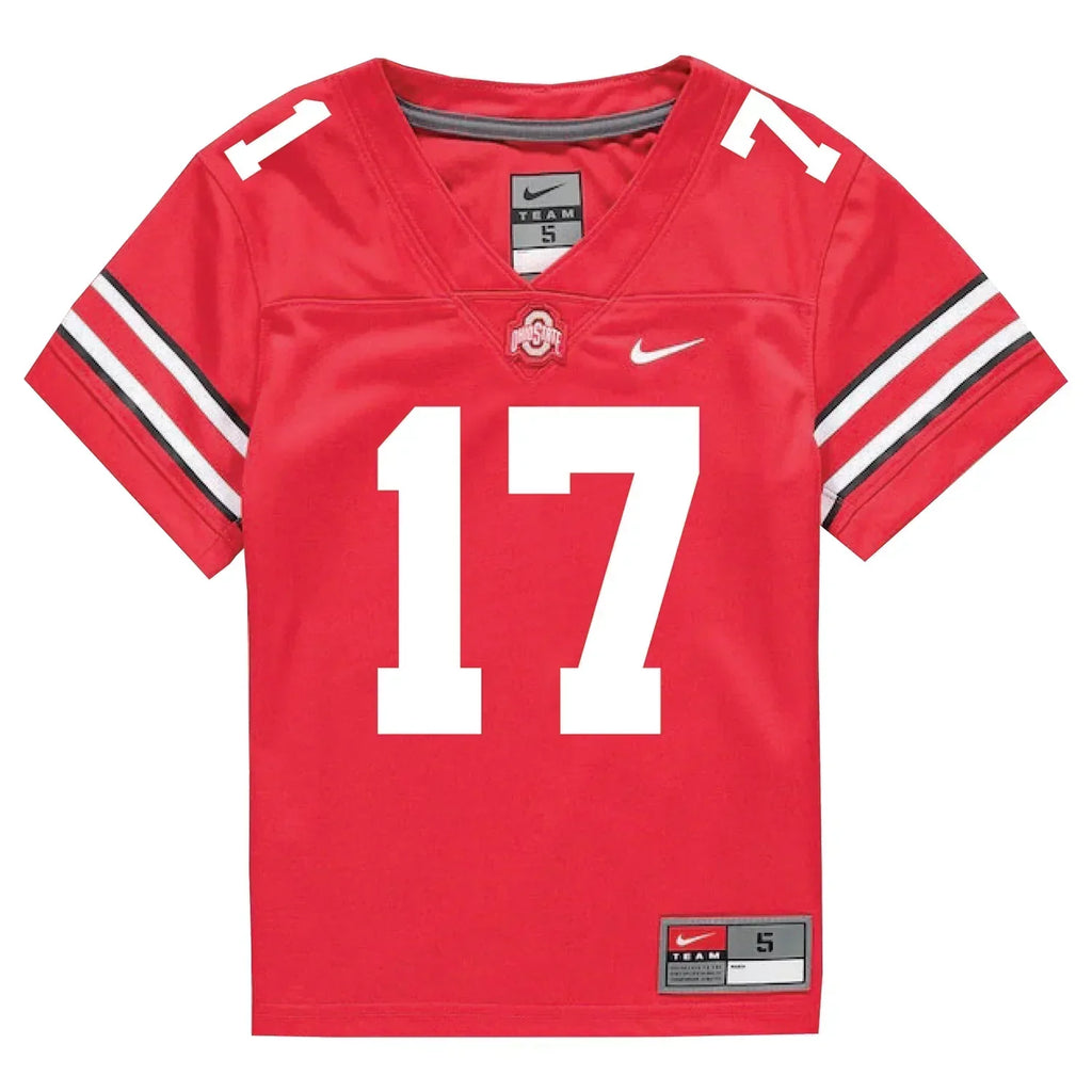 Carnell Tate Ohio State Buckeyes Jersey – Red