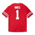 Brandon Inniss Ohio State Buckeyes Jersey – Red