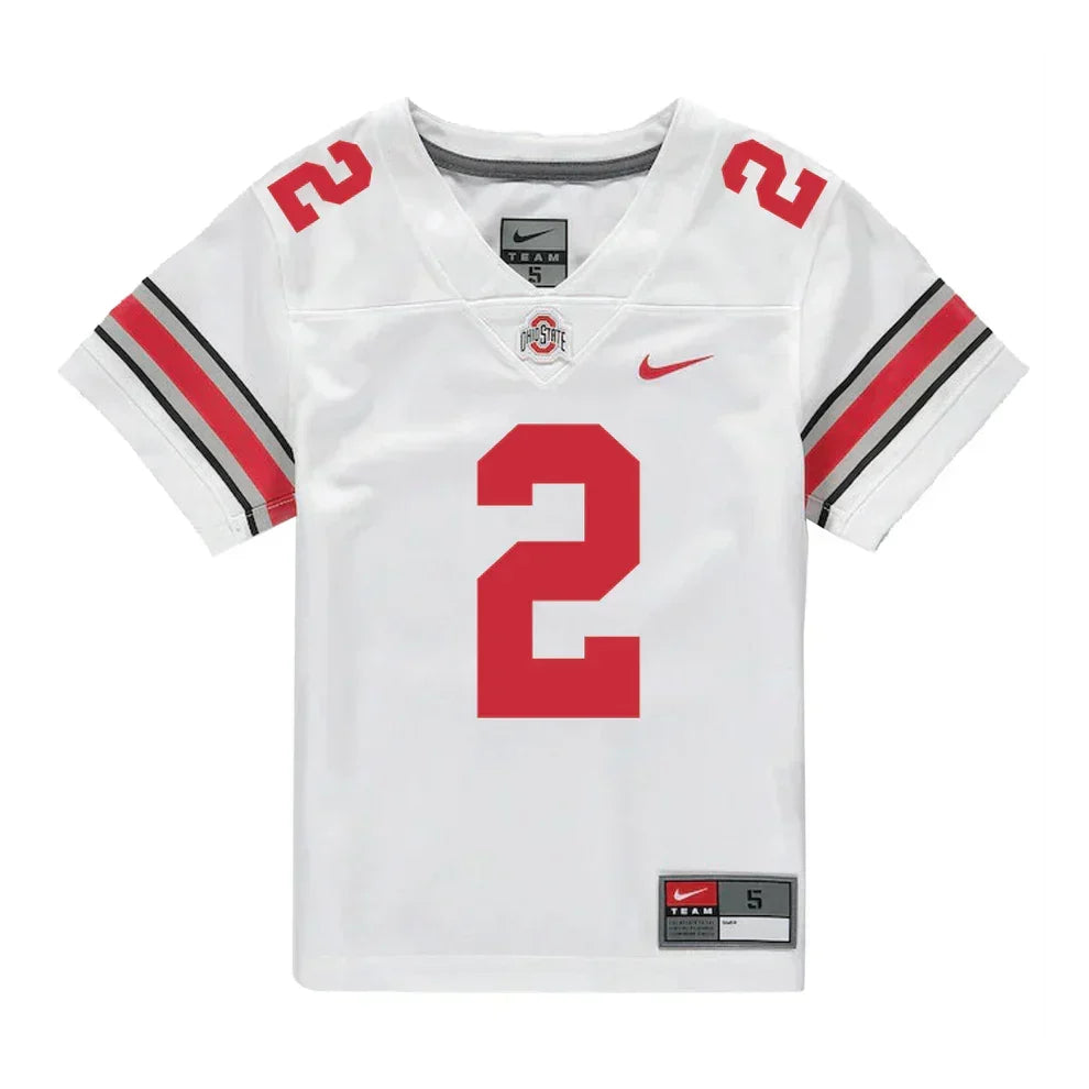 Caleb Downs Ohio State Buckeyes Jersey – White
