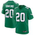 P.Eagles #20 Brian Dawkins Green Player Game Jersey -Stitched American Football Jerseys