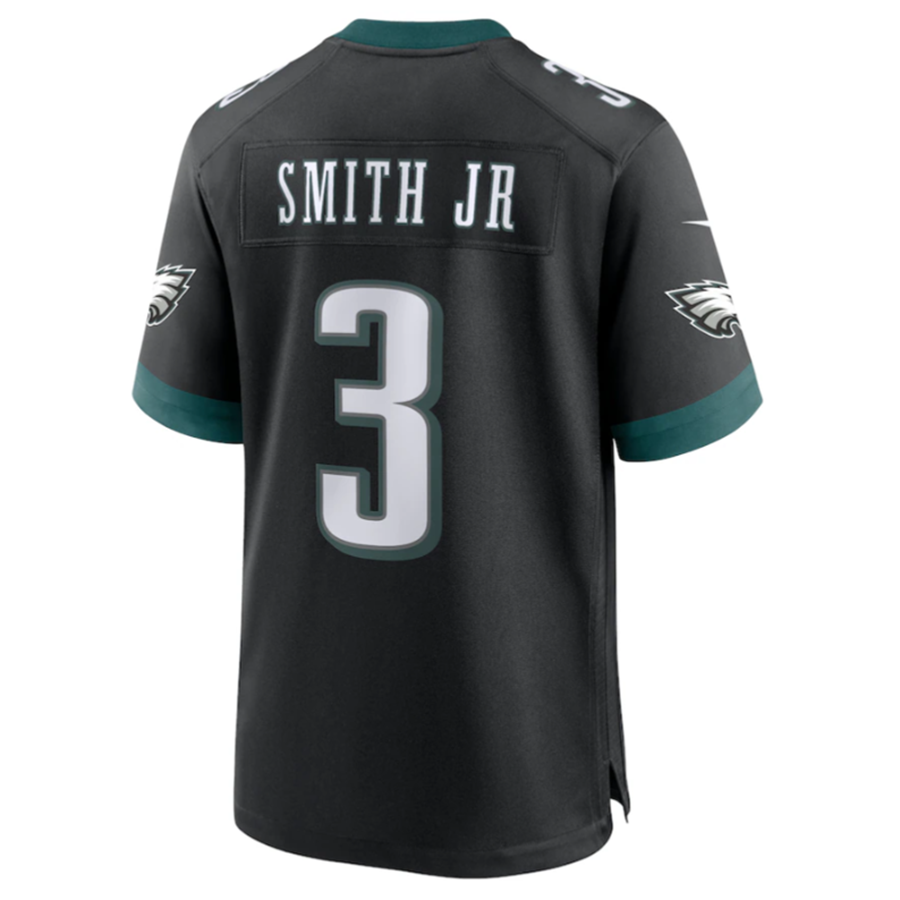 P.Eagles #3 Nolan Smith Player Black Alternate Game Jersey -American Stitched Football Jerseys