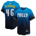 P.Phillies #46 Jose Alvarado Player City Connect Limited Baseball Jerseys