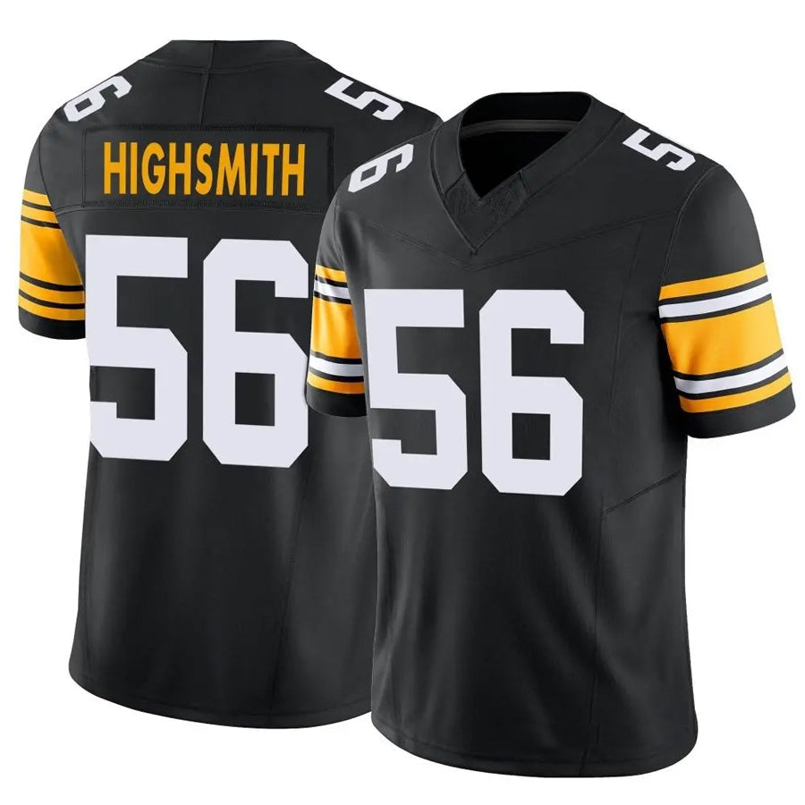 P.Steelers #56 Alex Highsmith Player Black Vapor F.U.S.E. Limited Football Jerseys