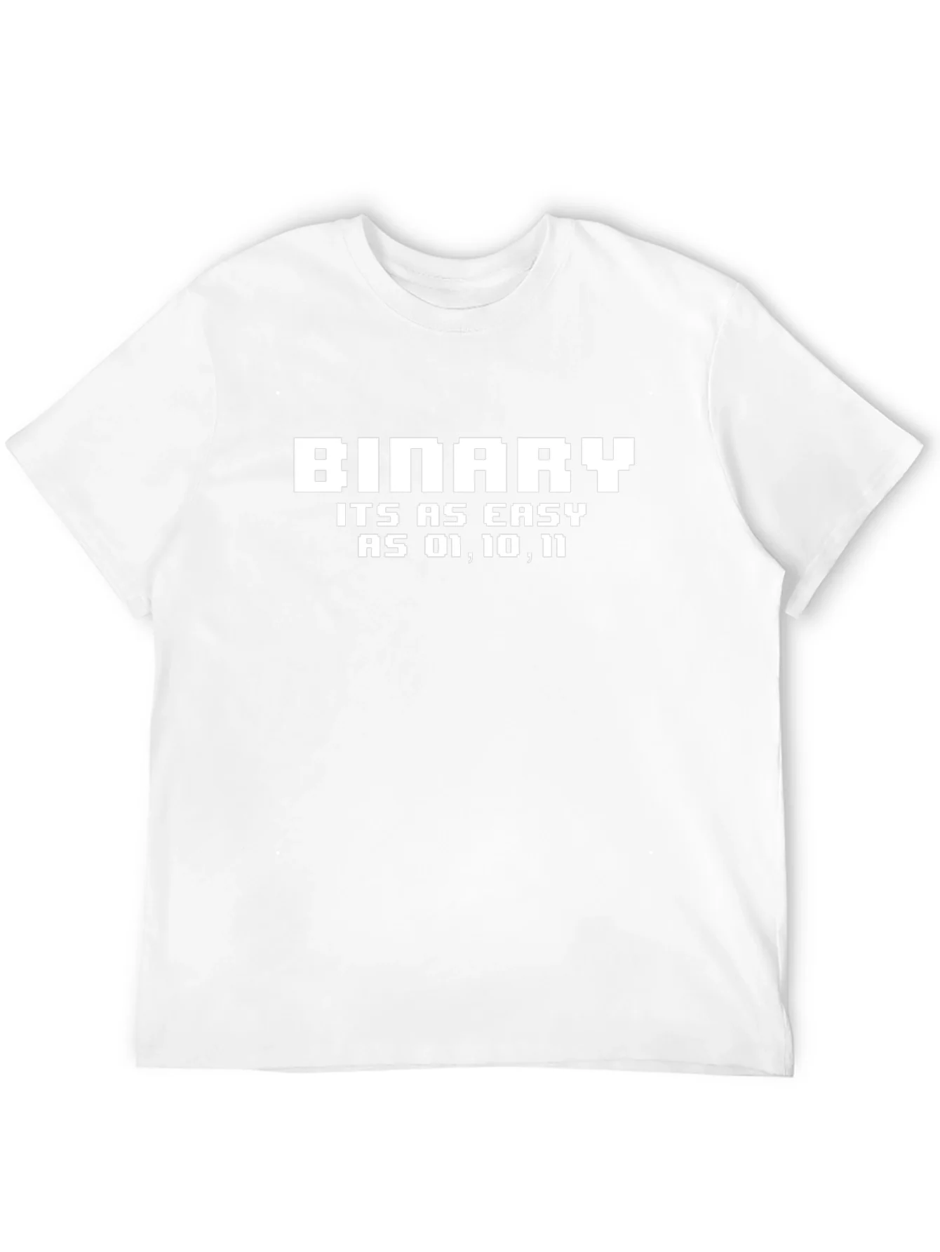Binary Code T-Shirt - Easy as 01 10 11