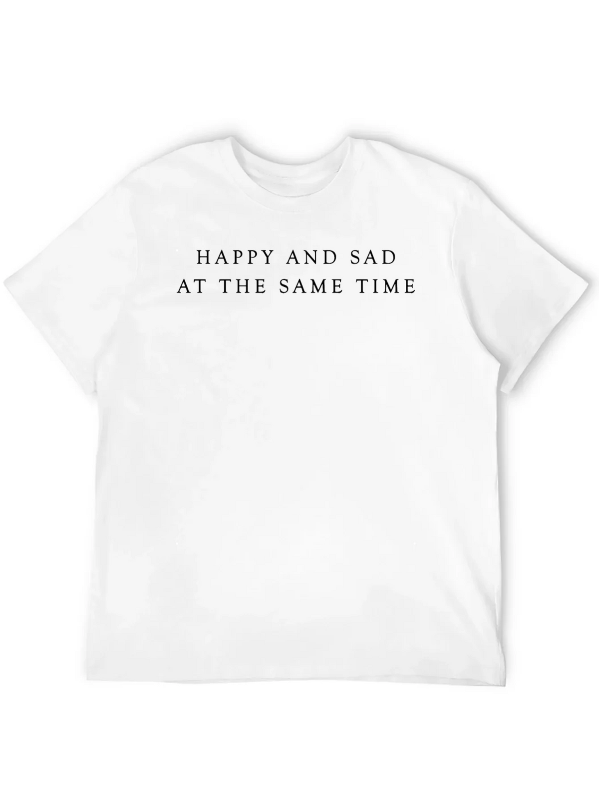 Happy and Sad T-Shirt: Unisex Dark Tee