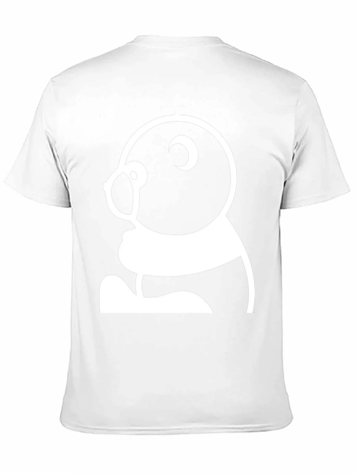 Black T-Shirt with Panda Graphic