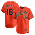Rafael Devers San Francisco Giants Alternate Limited Jersey - Orange