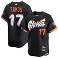 S.Francisco Giants #17 Heliot Ramos Player City Connect Limited Baseball Jerseys