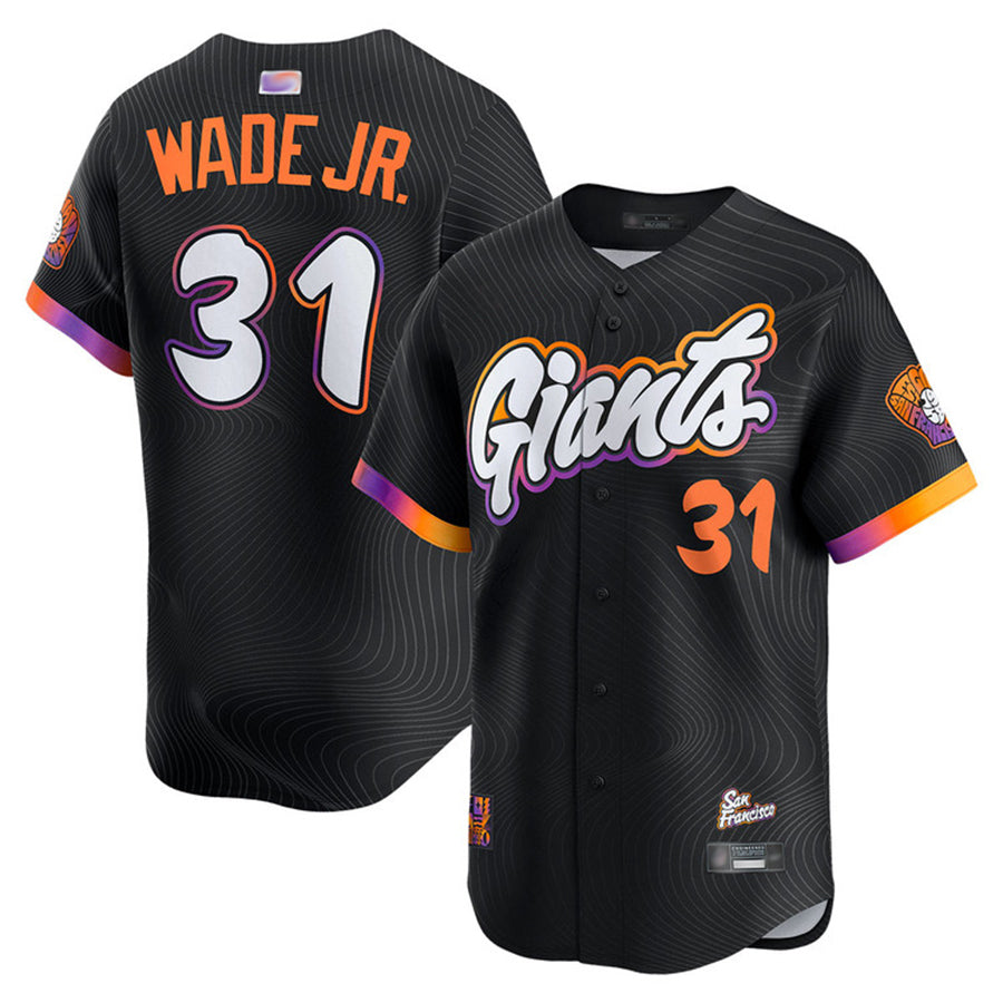 S.Francisco Giants #31 LaMonte Wade Jr. Player City Connect Limited Baseball Jerseys
