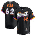 S.Francisco Giants #62 Logan Webb Player City Connect Limited Baseball Jerseys