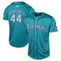 S.Mariners #44 Julio Rodr����aguez Player Aqua Limited Baseball Jerseys