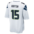 S.Seahawks #15 Tory Horton Player White Home Game Football Jerseys
