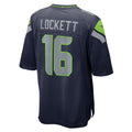 S.Seahawks #16 Tyler Lockett Player Navy Home Game Football Jerseys
