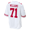 SF.49ers #71 Trent Williams Player White Game Football Jerseys