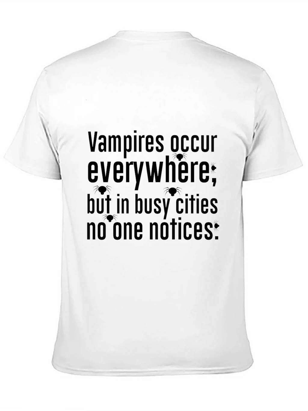 Vampire Humor Graphic Tee