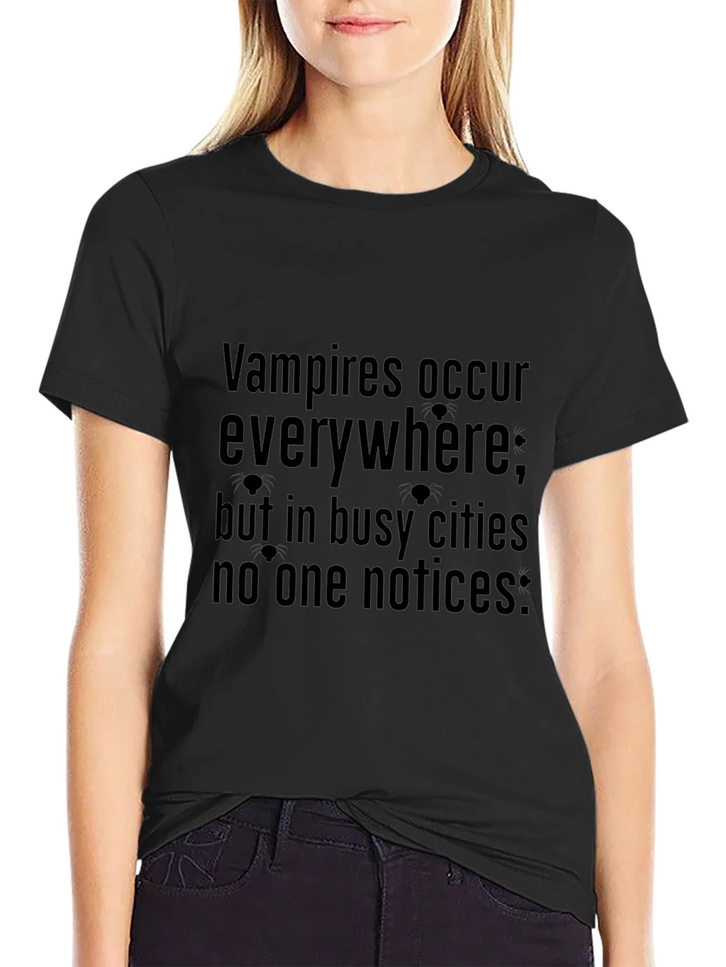 Vampire Humor Graphic Tee