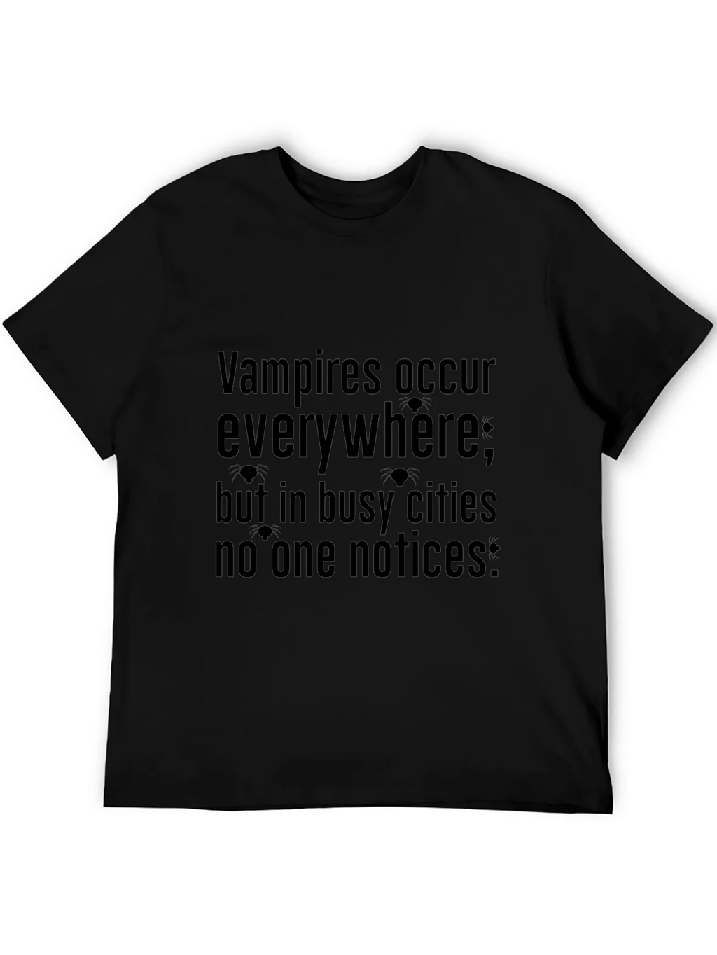 Vampire Humor Graphic Tee