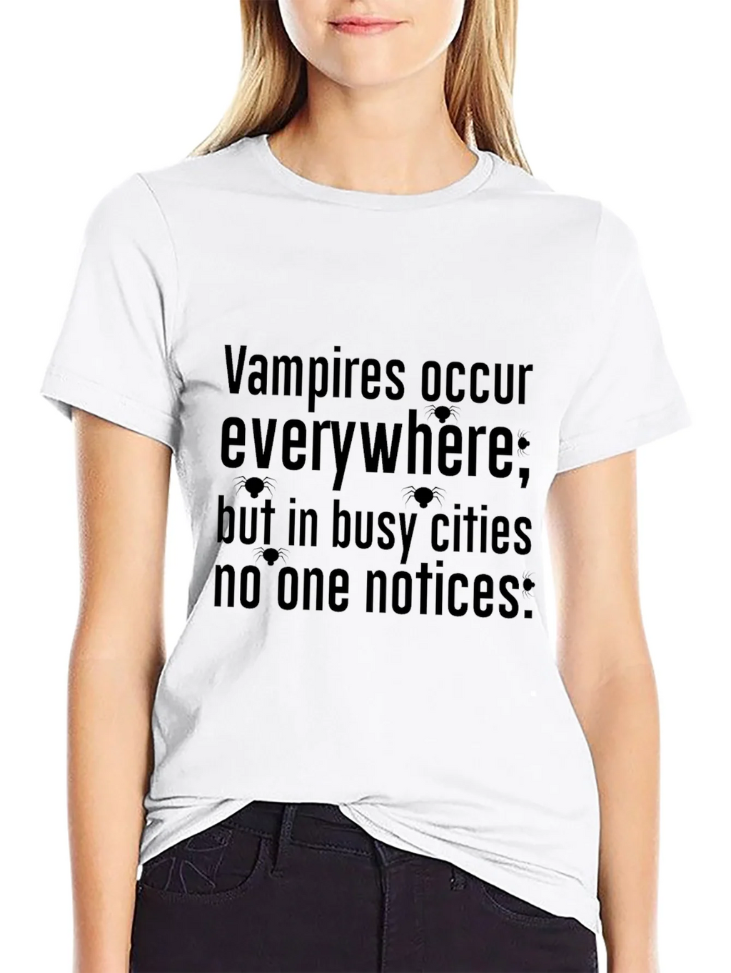 Vampire Humor Graphic Tee