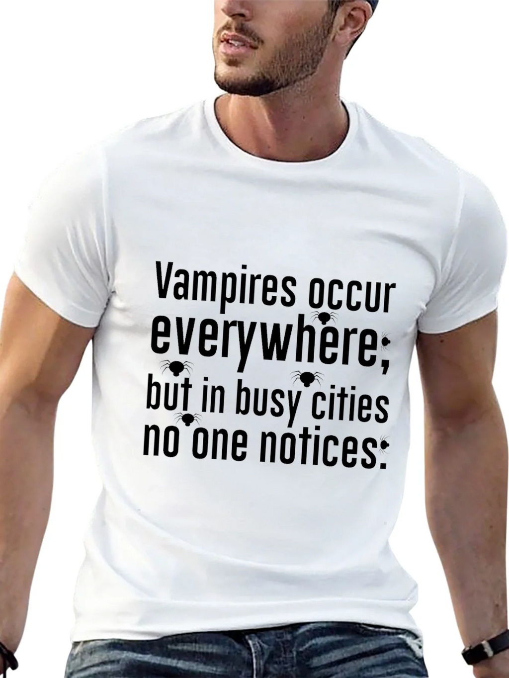 Vampire Humor Graphic Tee