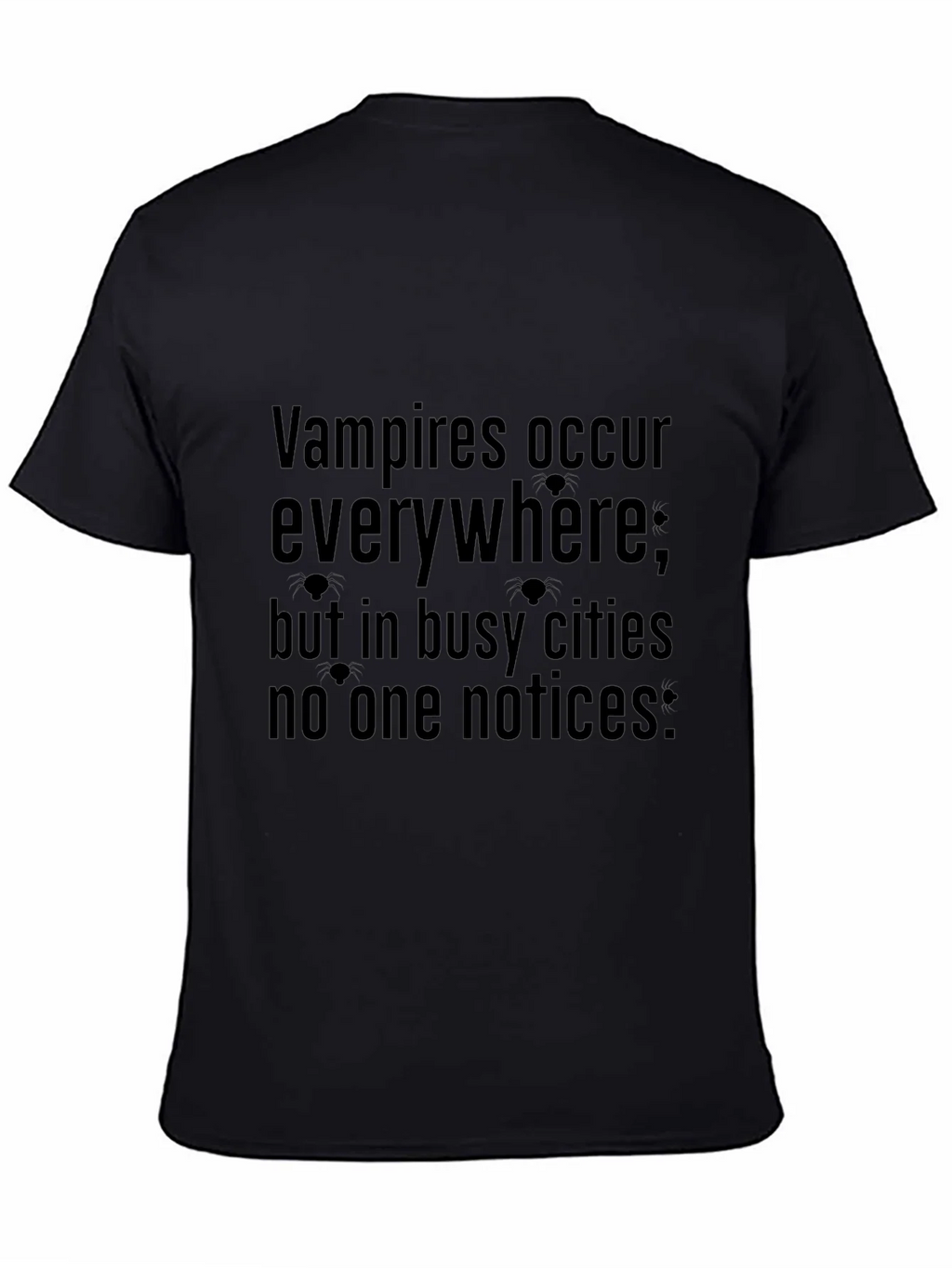 Vampire Humor Graphic Tee