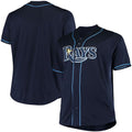 TB.Rays Blank Player Navy Big & Tall Replica Team Baseball Jerseys