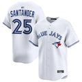 T.Blue Jays #25 Anthony Santander Player White Limited Home Baseball Jerseys