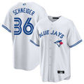 T.Blue Jays #36 Davis Schneider Player Home  Replica Baseball Jerseys
