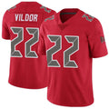 TB.Buccaneers #22 Kindle Vildor Player Red Game Football Jerseys