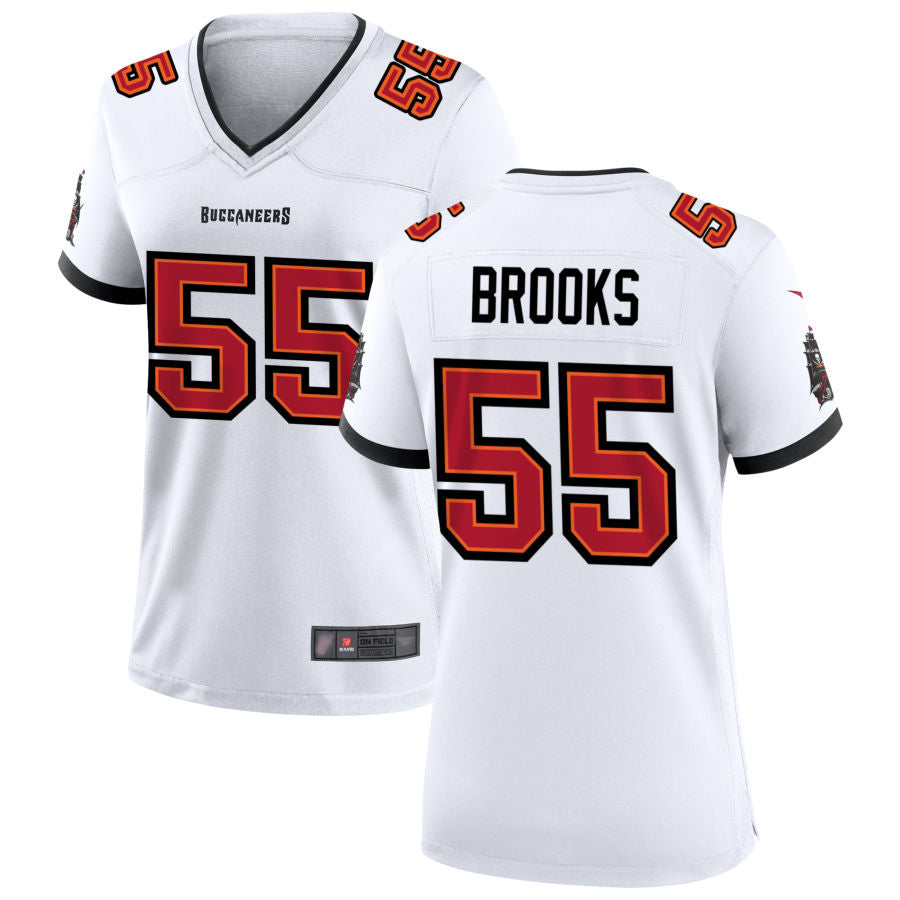 TB.Buccaneers #55 Derrick Brooks Player White Game Football Jerseys