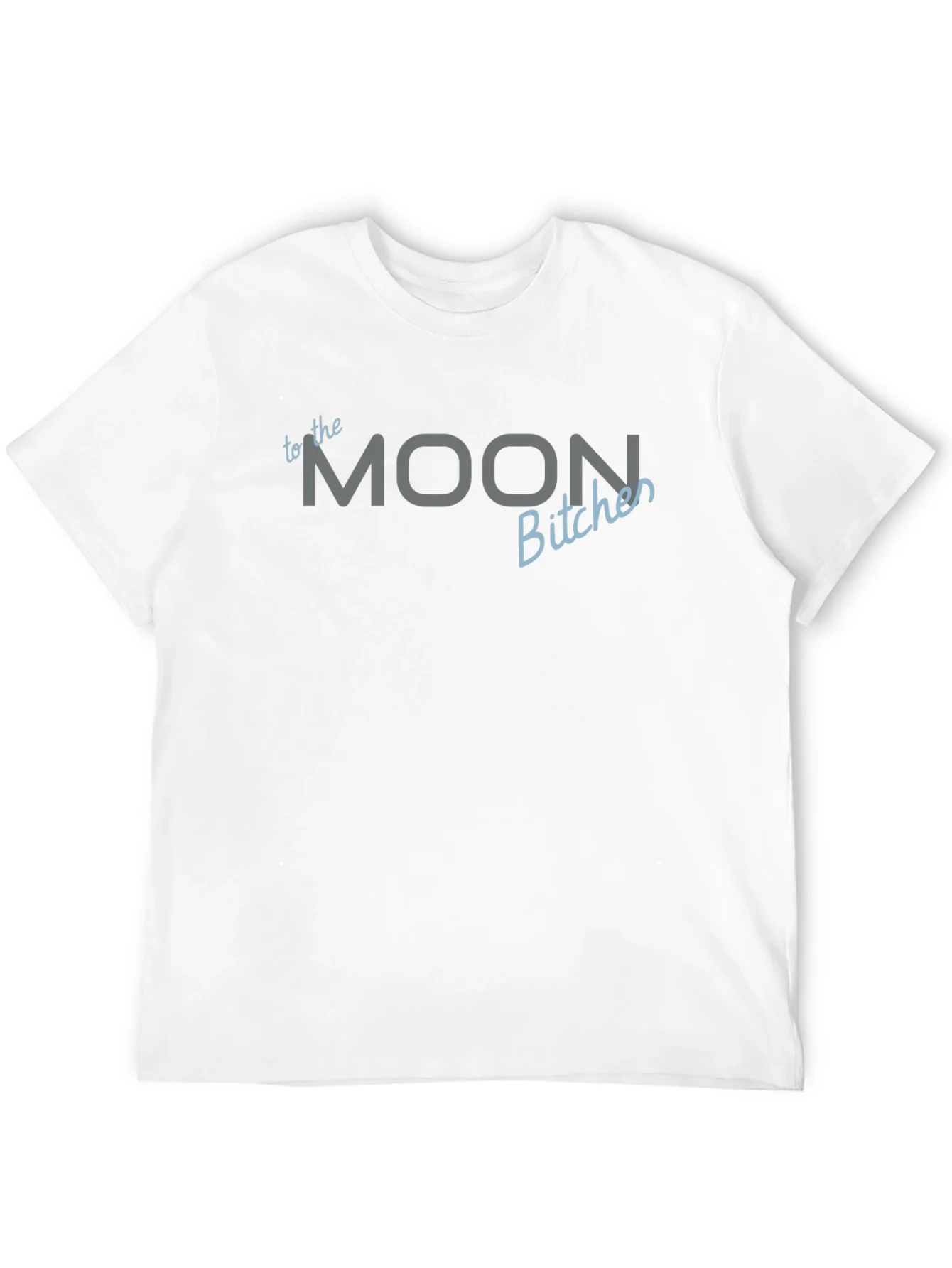 To The Moon Bitches Black T-Shirt