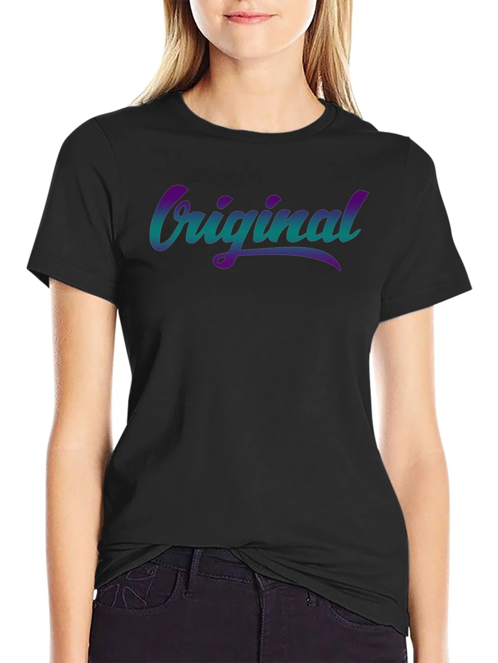 Original Gradient Graphic Tee - Casual Comfort